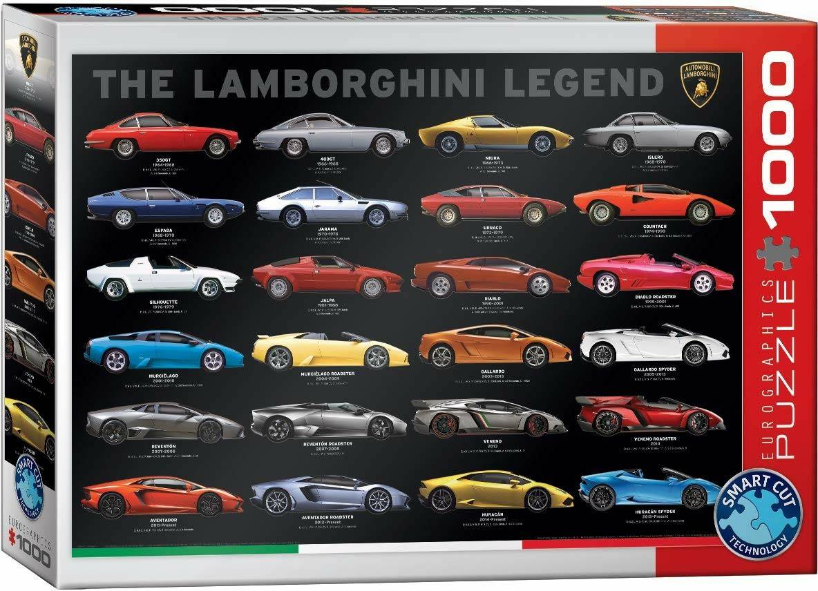 Eurographics Puzzles The Lamborghini Legend (6000-0822) Puzzles