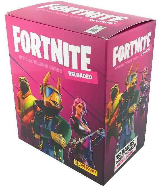 PANINI Fortnite Cards Reloaded Mega Box Sammelkarten