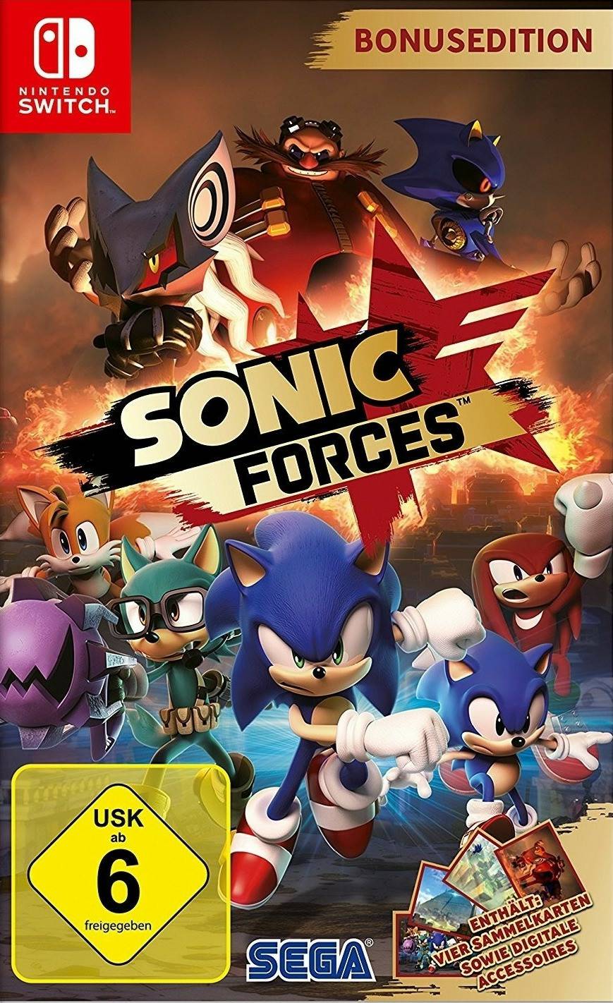 Sonic ForcesBonus Edition (Switch) Nintendo Switch-Spiele